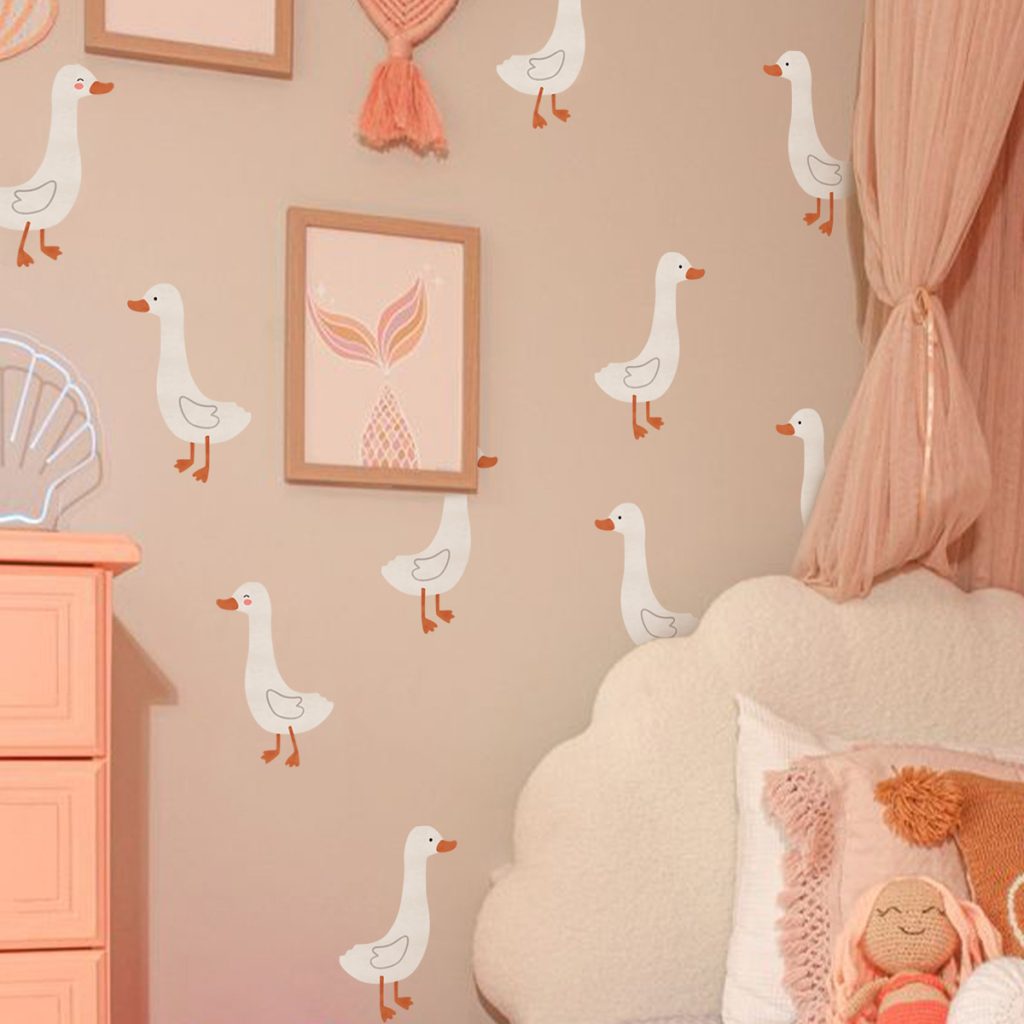 duck sticker wall decal