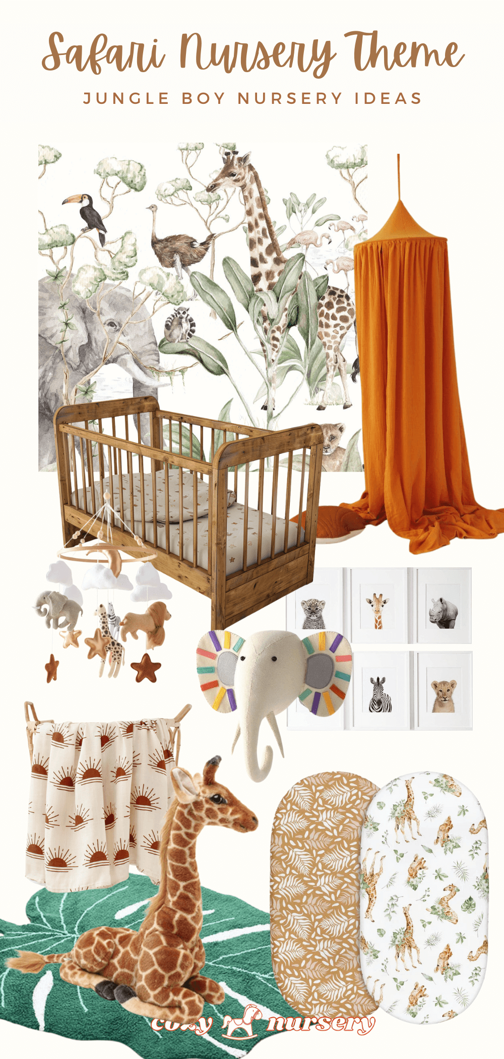 15 Easy Guide for Safari Gender-Neutral Boho Nursery Room Ideas – Cozy ...