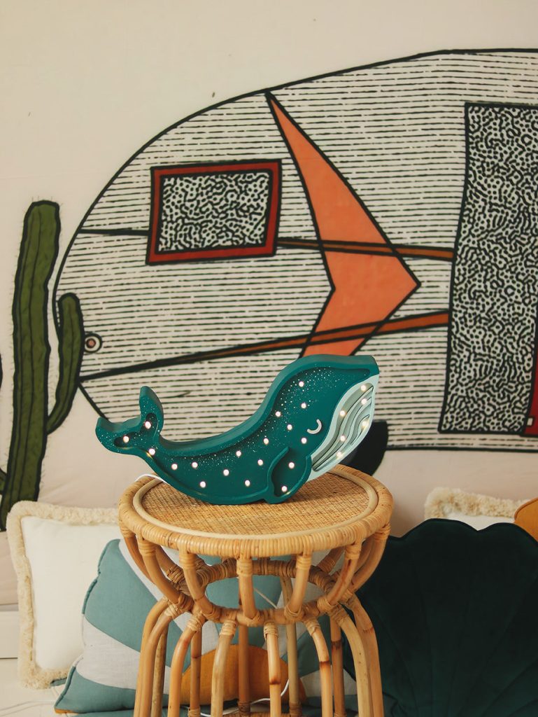 whale lamp for nursery