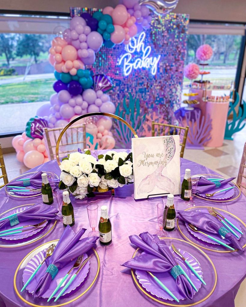 Mermaid Themed Baby Shower (5)