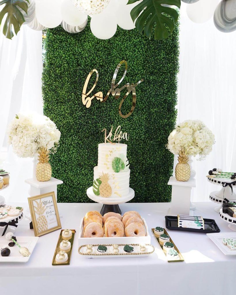 Pineapple Theme Baby Party