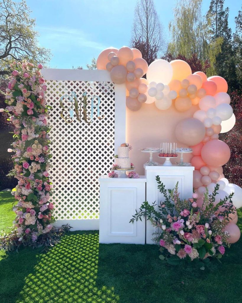Sweet as a Peach Baby Shower Party Themed
