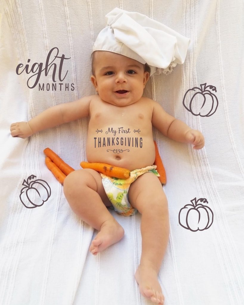 autumn baby photo
