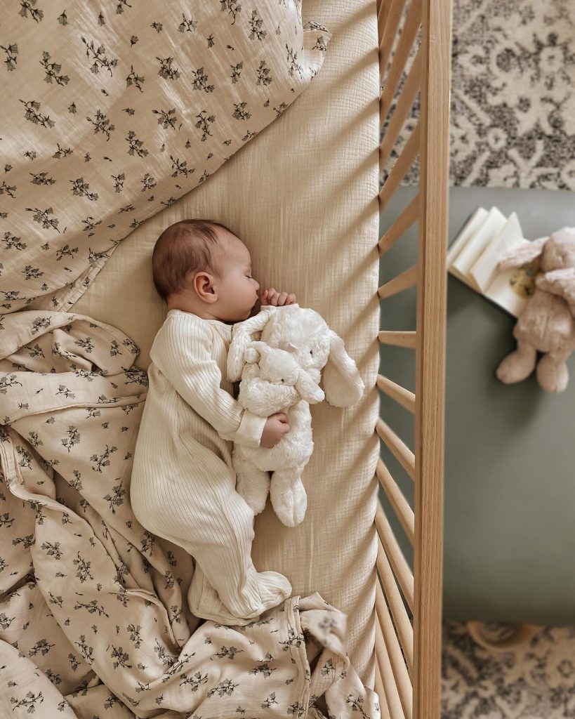 floral vintage baby bedding
