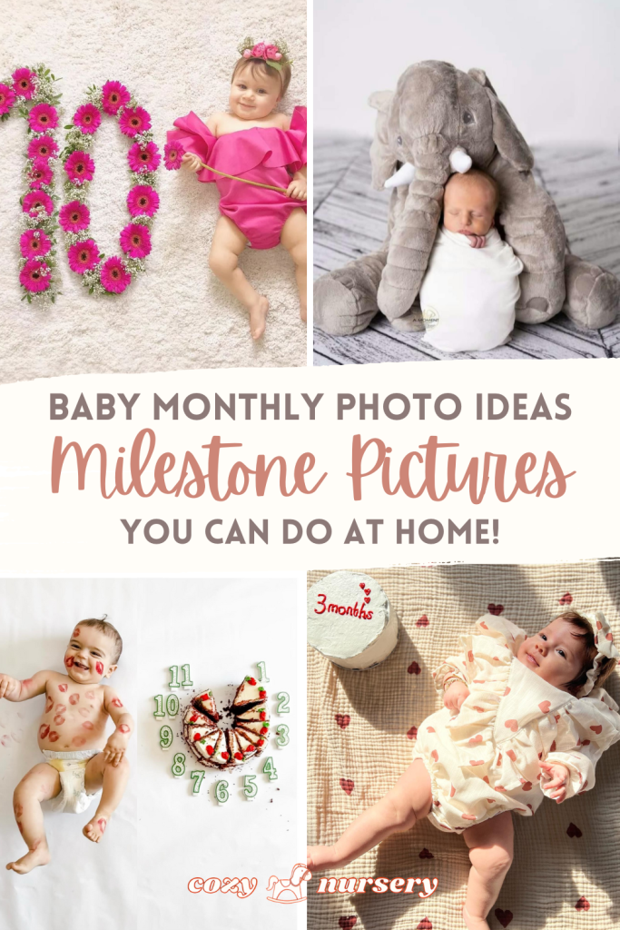 baby monthly photo idea