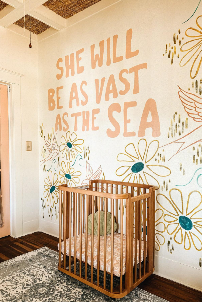 boho beach nursery