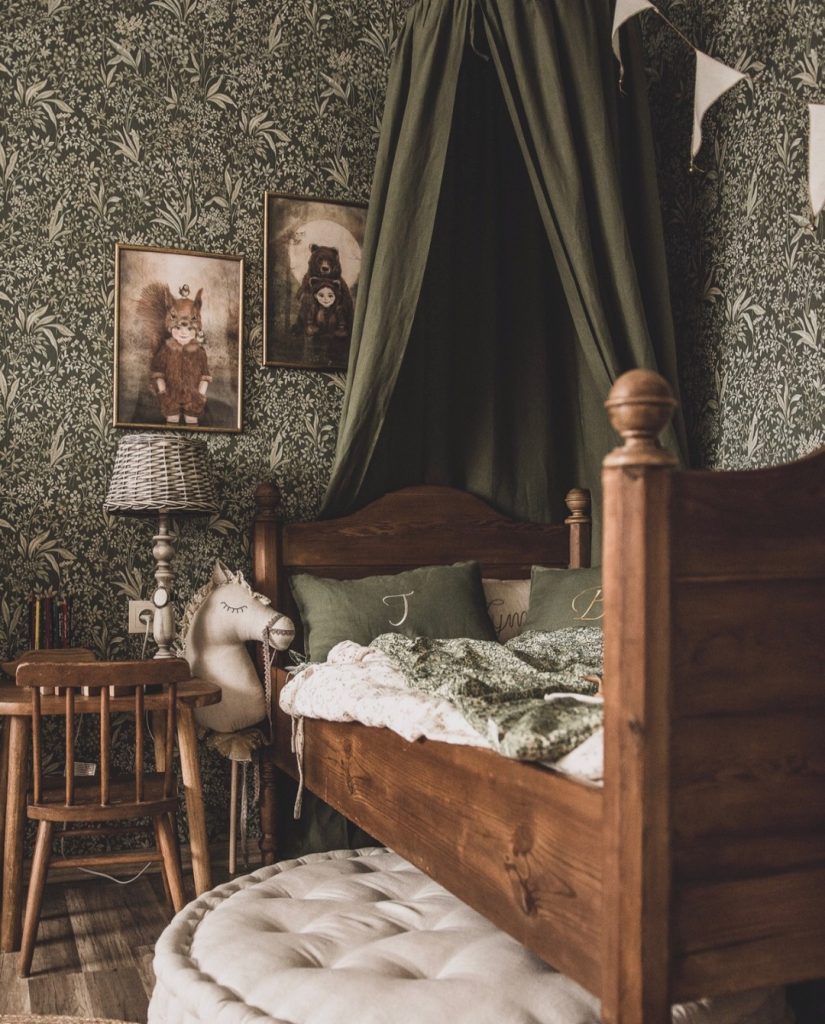 cottagecore nursery for boy