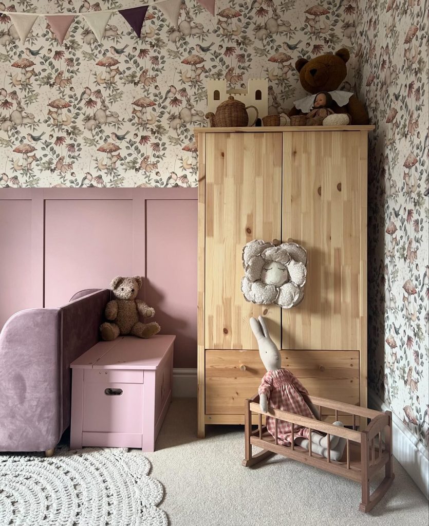 cottagecore nursery for girls