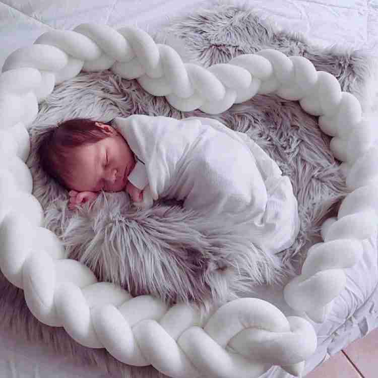 knotted crib bumper