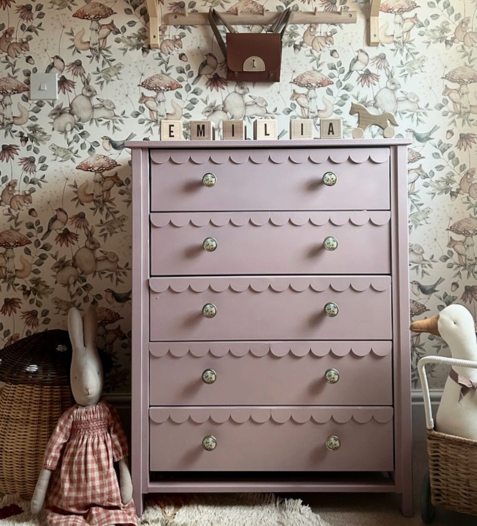 vintage wall storage