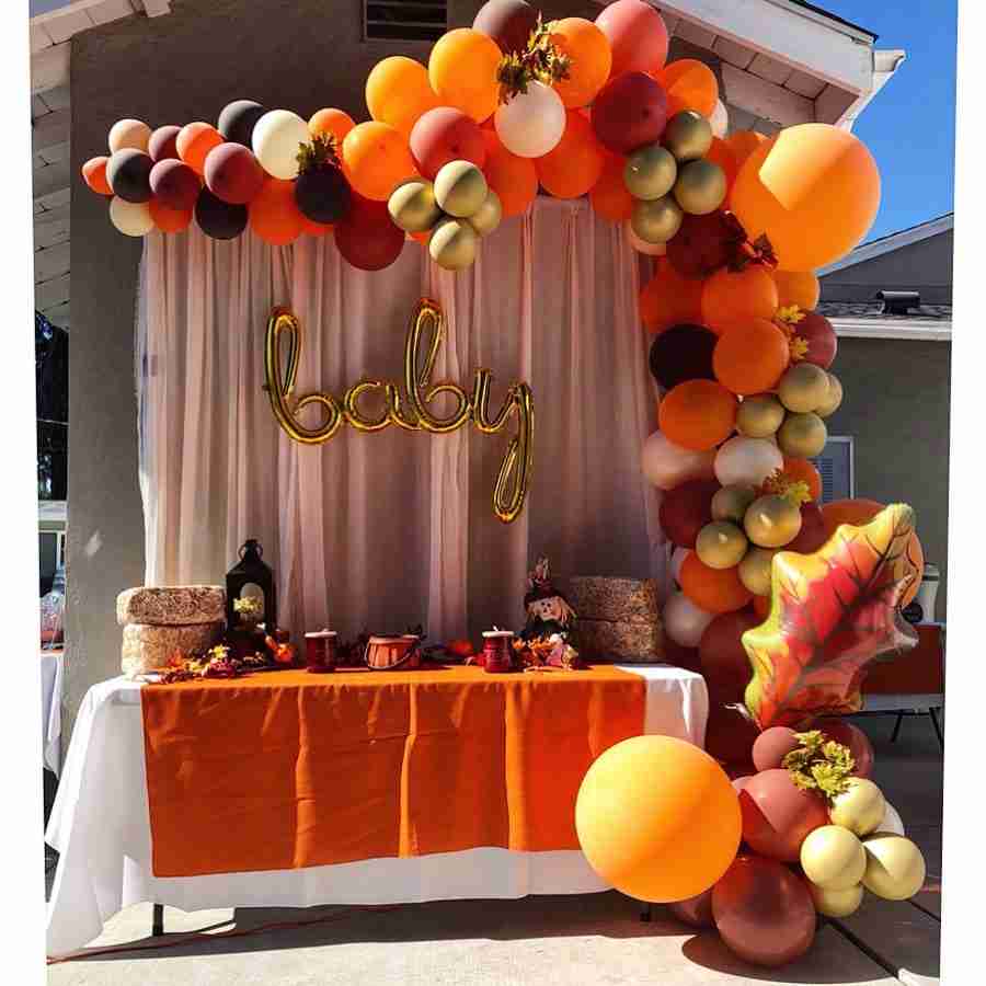 fall baby shower