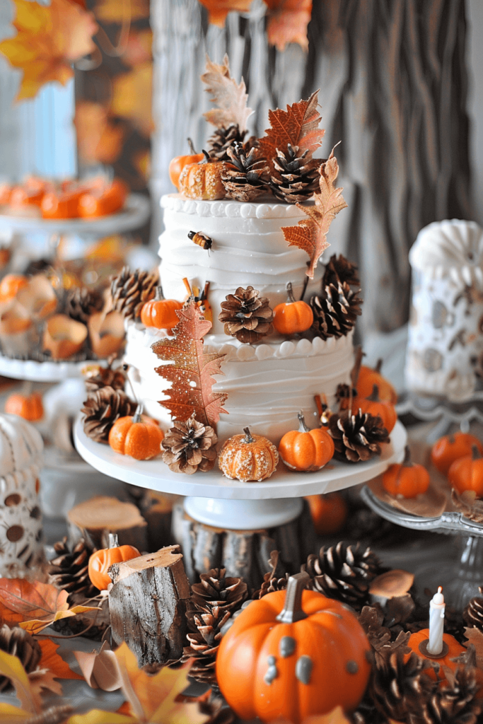 baby shower in fall