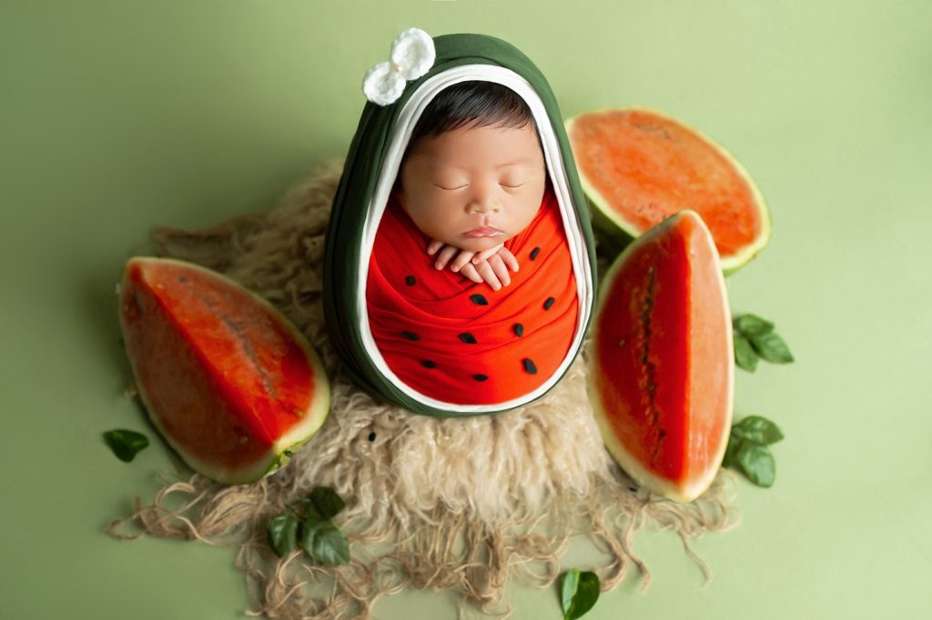 watermelon newborn photography (3)