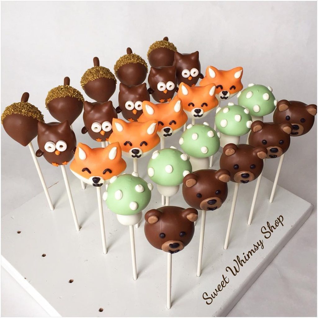 woodland baby shower