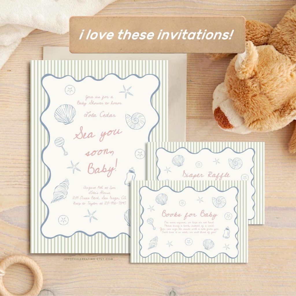 Baby Shower Theme. See you soon.