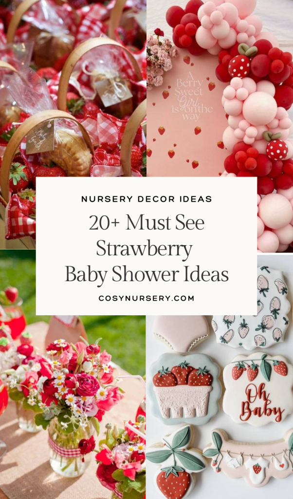 strawberry baby shower