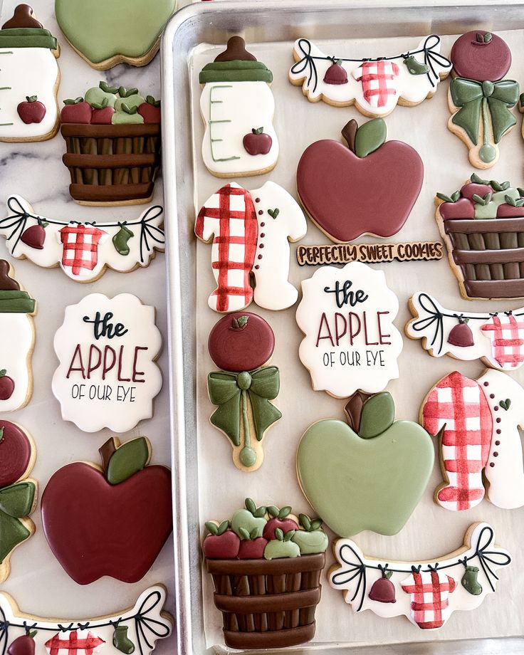 apple in our eye baby shower
