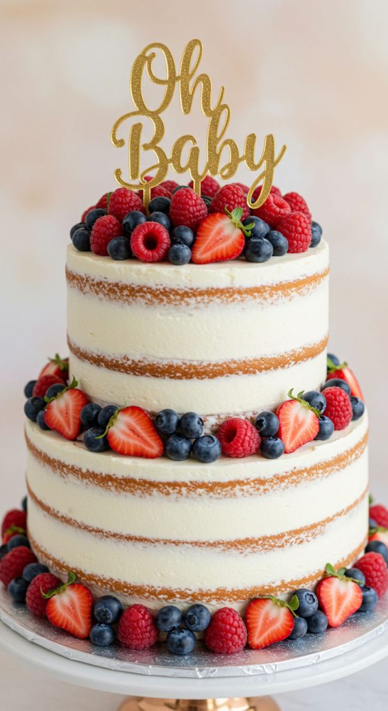 strawberry baby shower