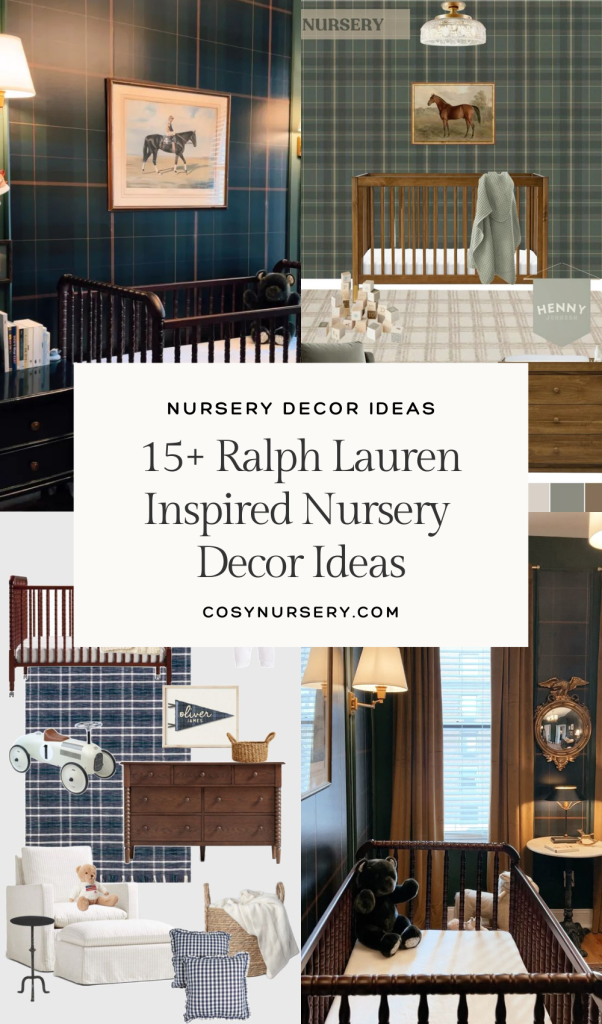 Ralph Lauren Nursery decor