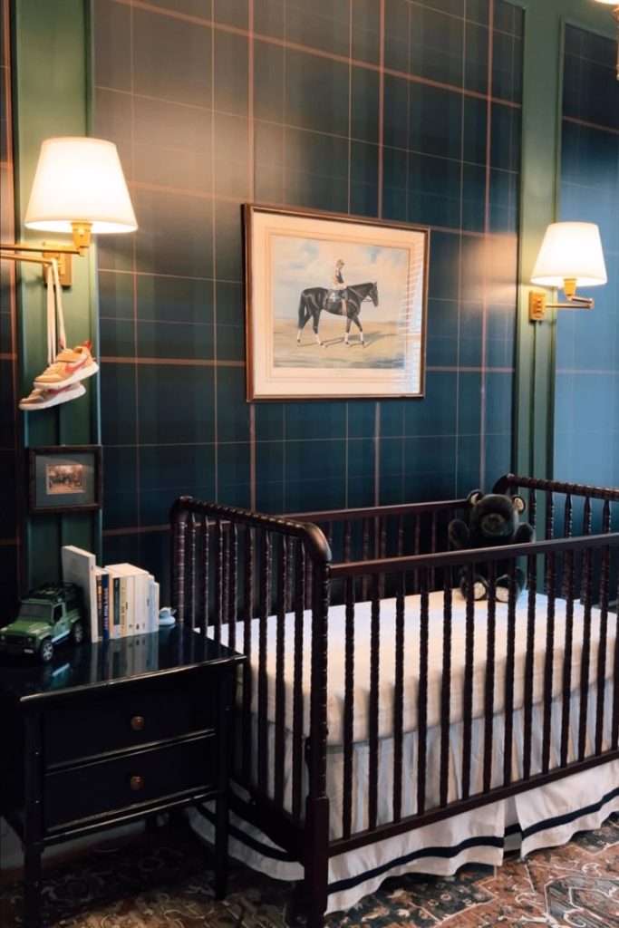 Ralph Lauren Inspired Nursery Decor