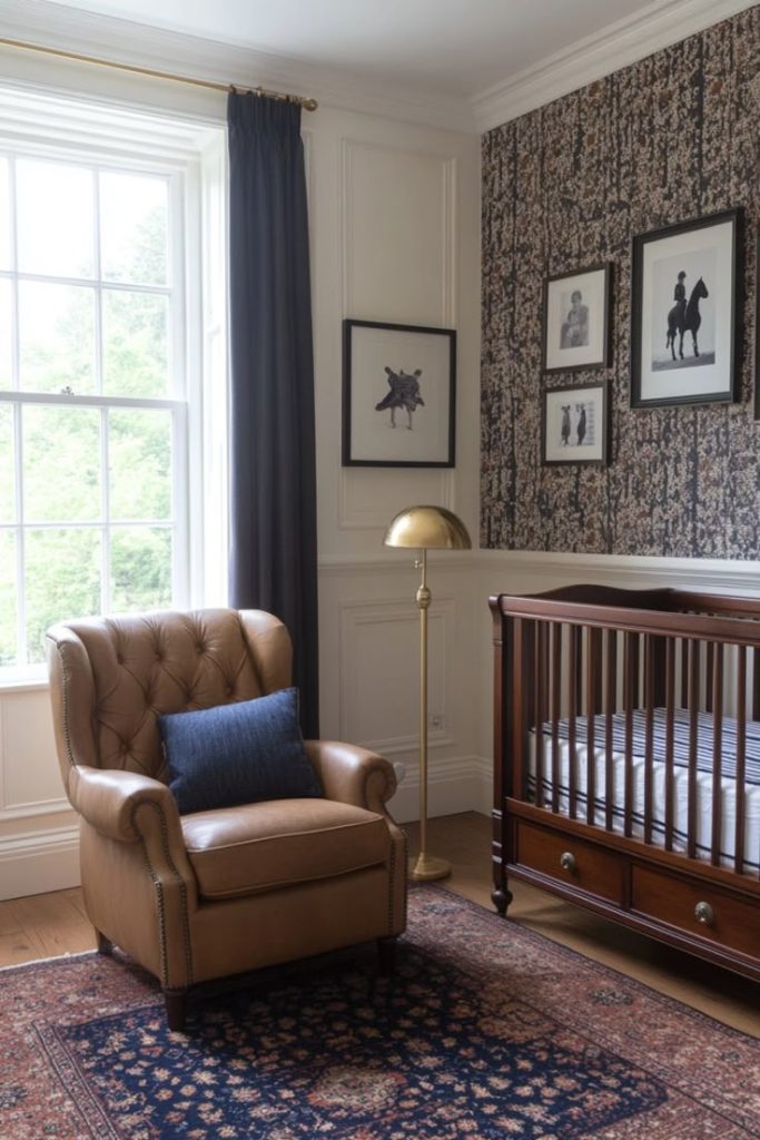 Ralph Lauren Inspired Nursery Decor