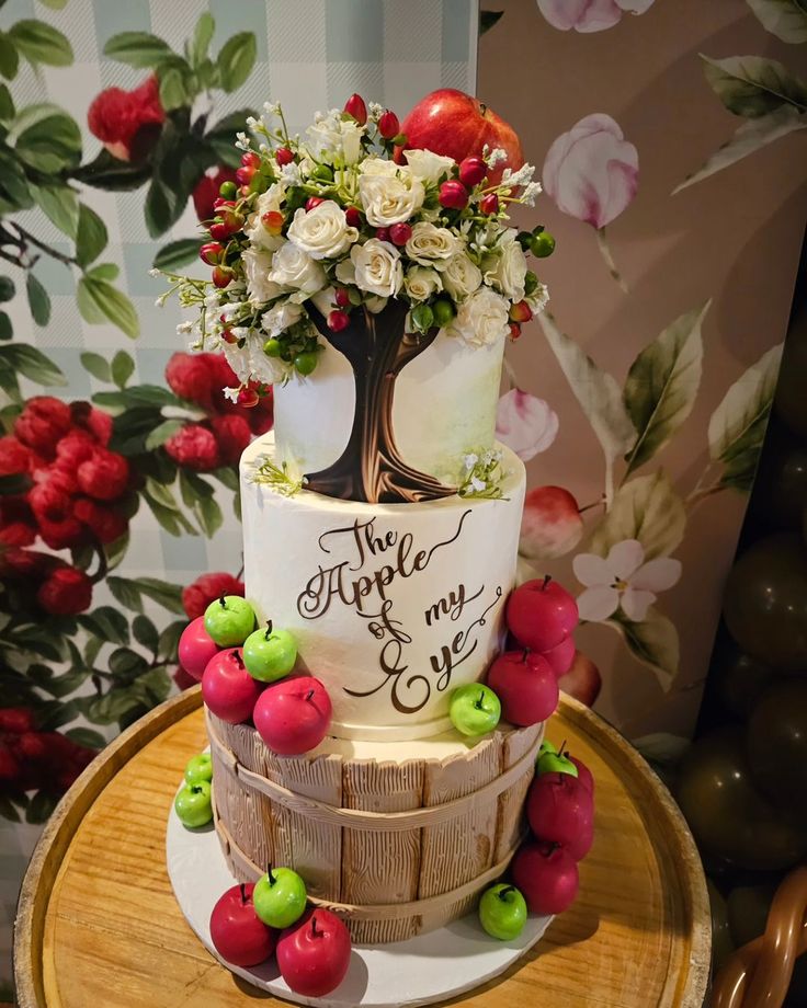 apple of our eye baby shower