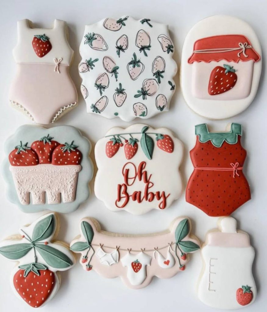 strawberry baby shower