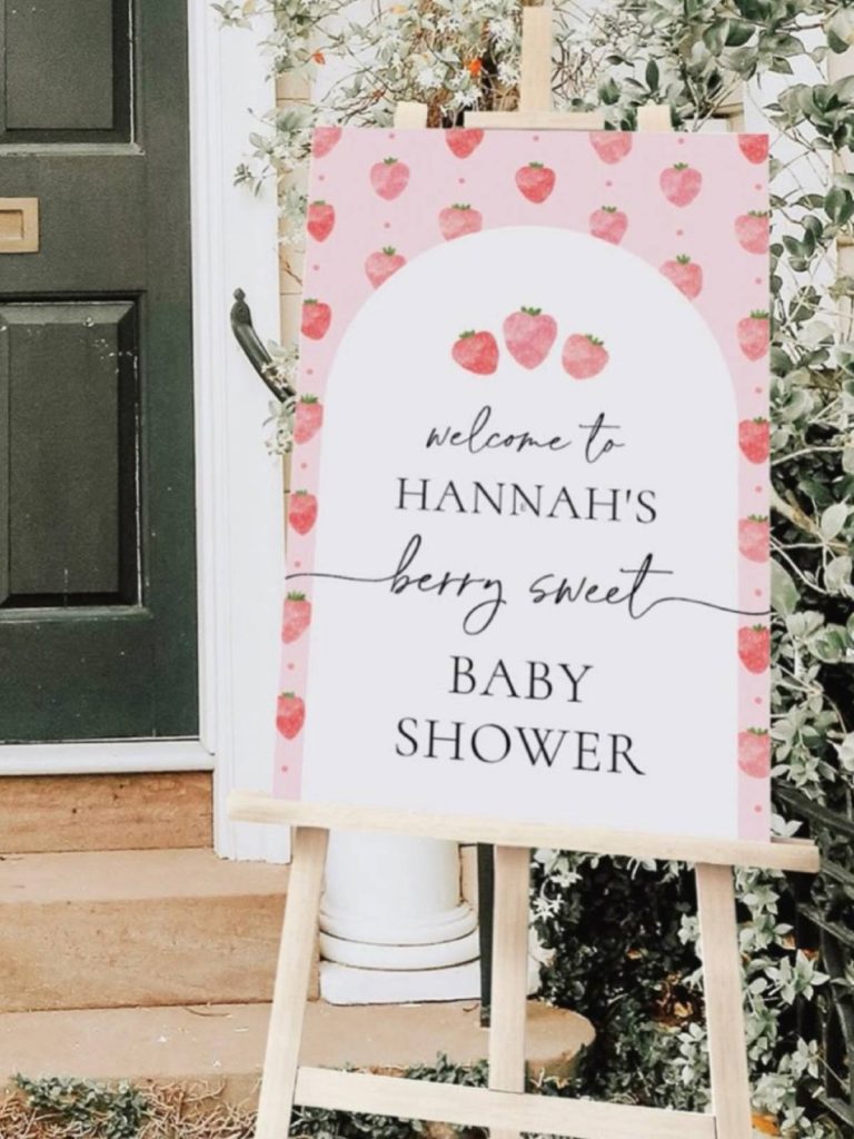 Strawberry Baby Shower Ideas