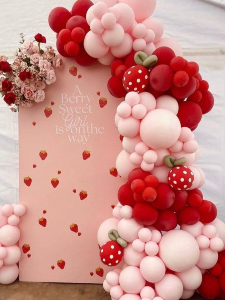 Strawberry Baby Shower Ideas