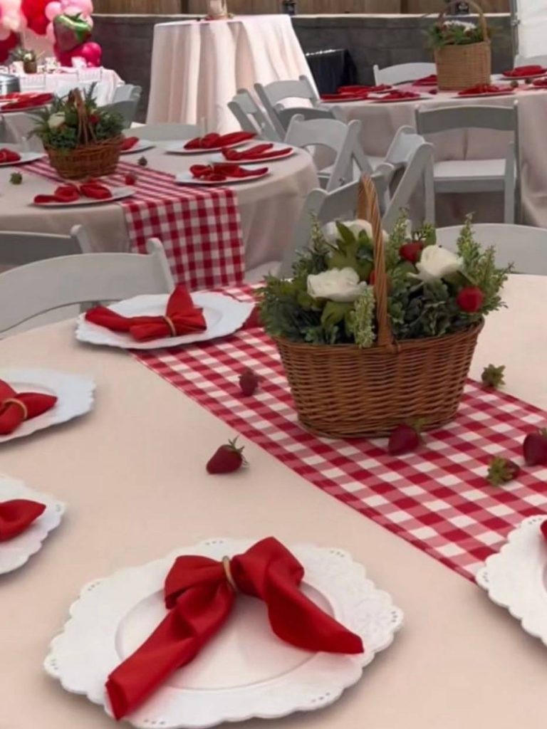 Strawberry Baby Shower Ideas