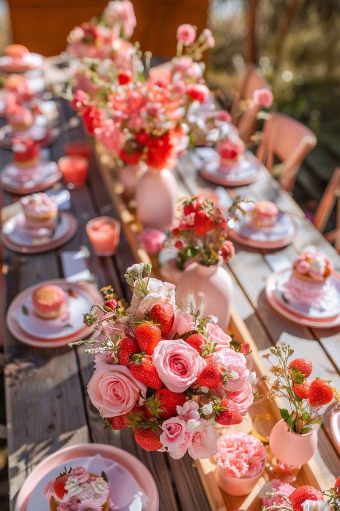 strawberry baby shower