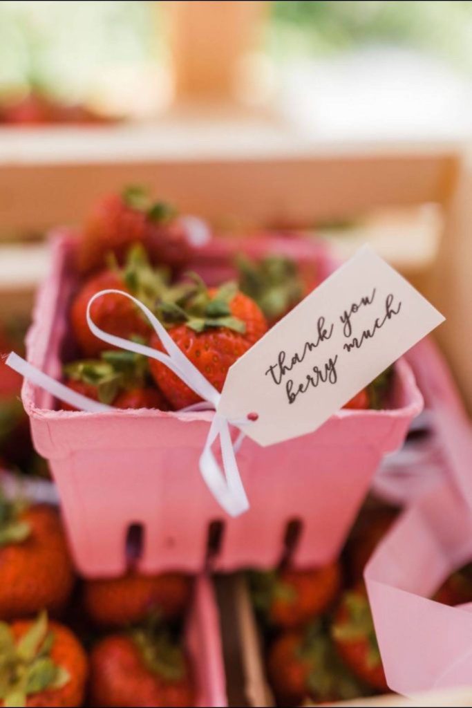 strawberry baby shower