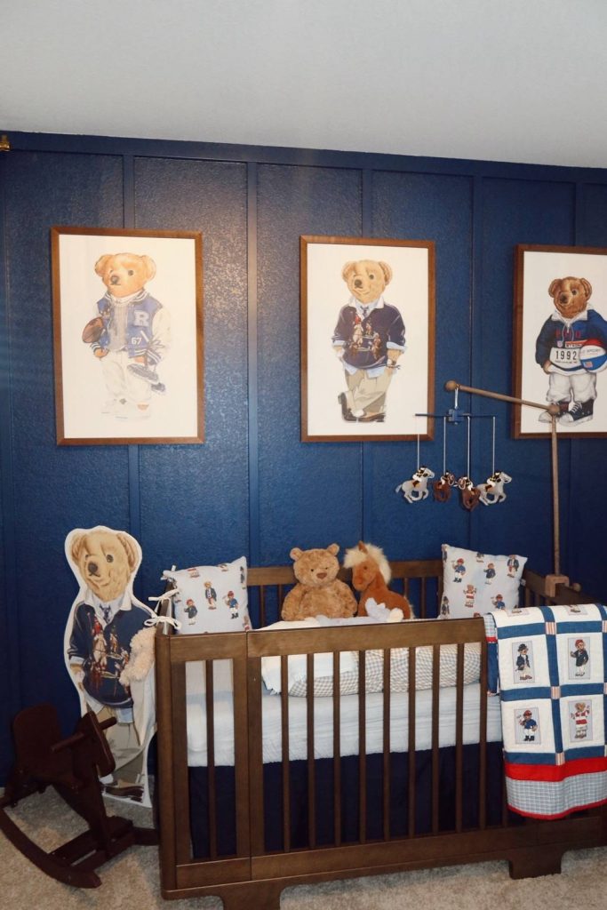 Ralph Lauren Inspired Nursery Decor