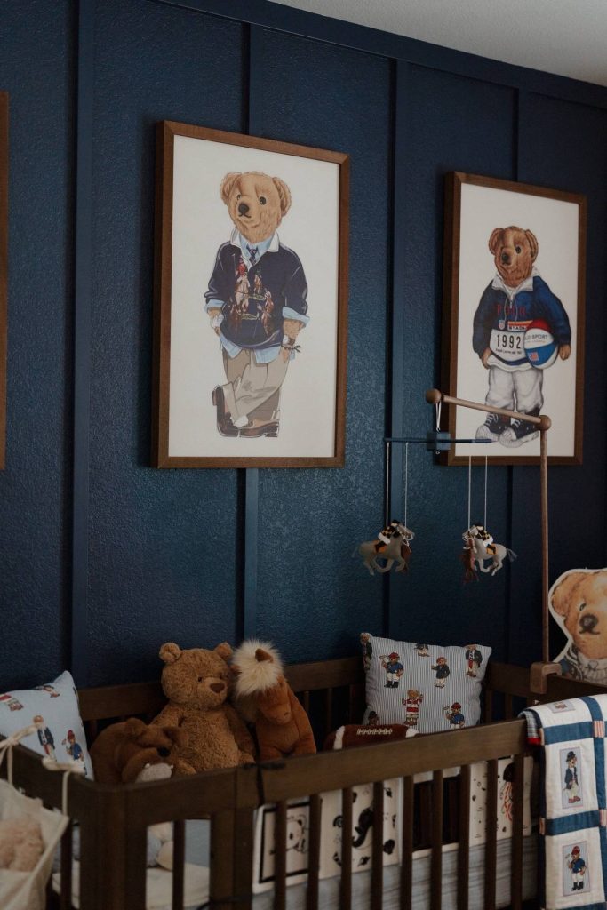 Ralph Lauren Inspired Nursery Decor