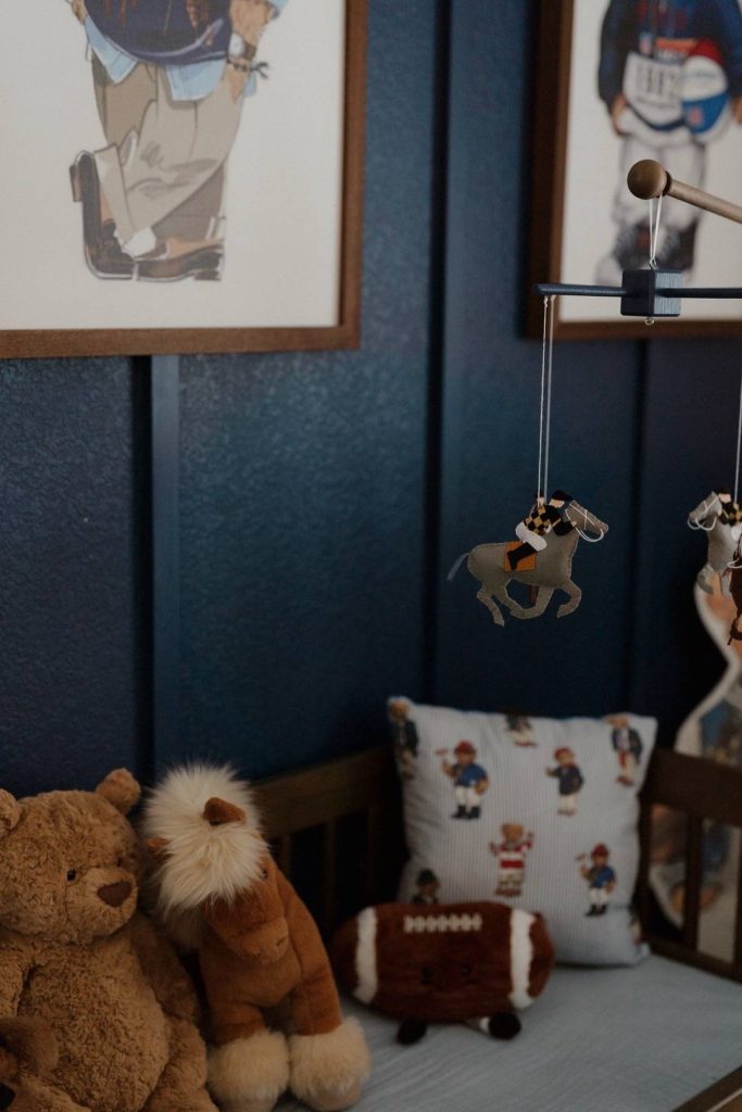 Ralph Lauren Inspired Nursery Decor