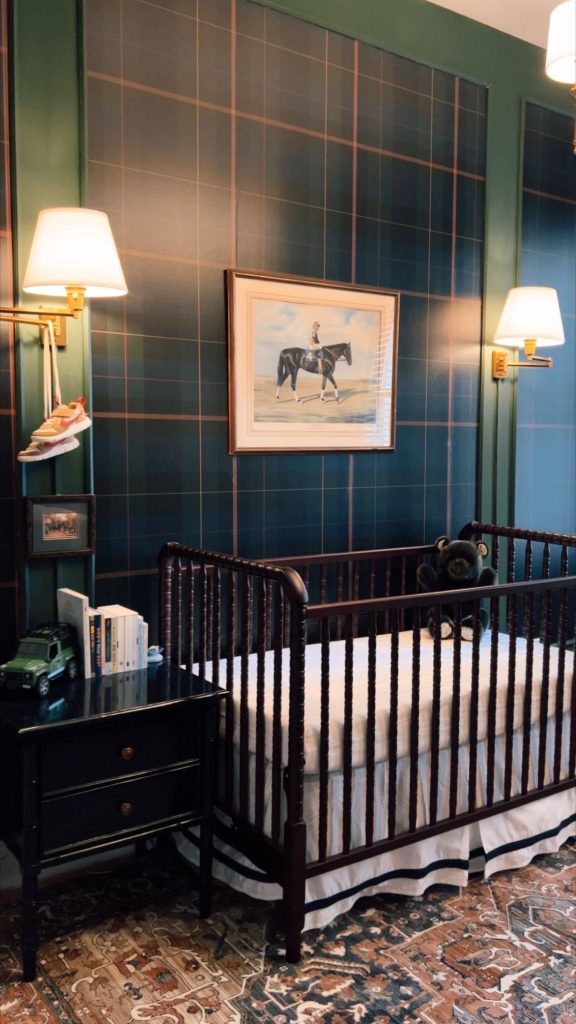 Ralph Lauren Inspired Nursery Decor