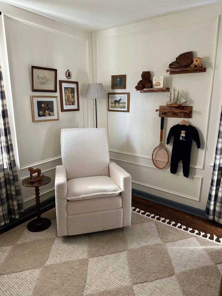 Ralph Lauren Inspired Nursery Decor