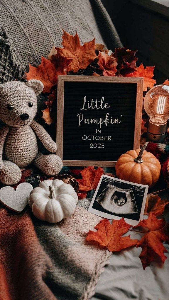 fall pregnancy announcements ideas