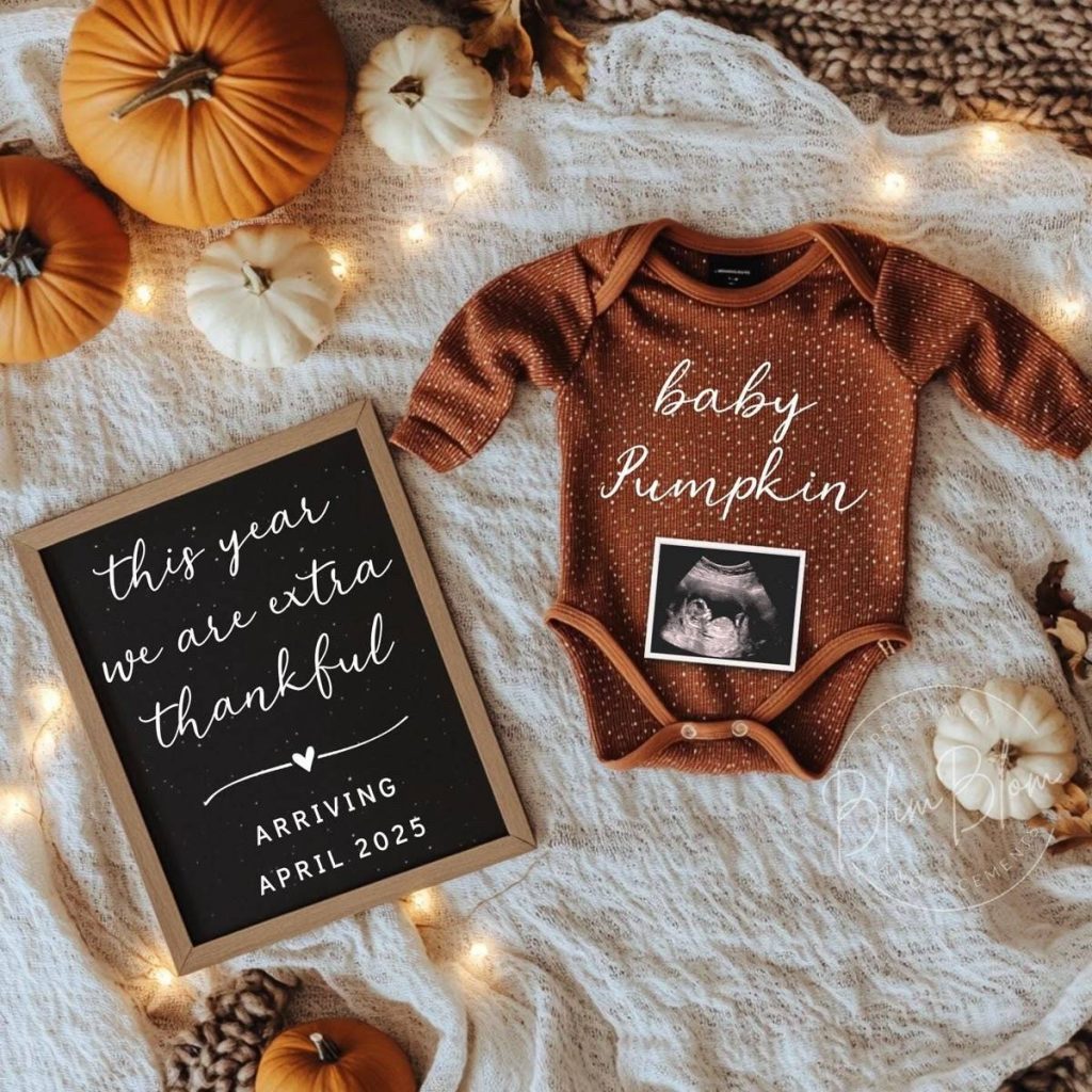 fall pregnancy announcements ideas