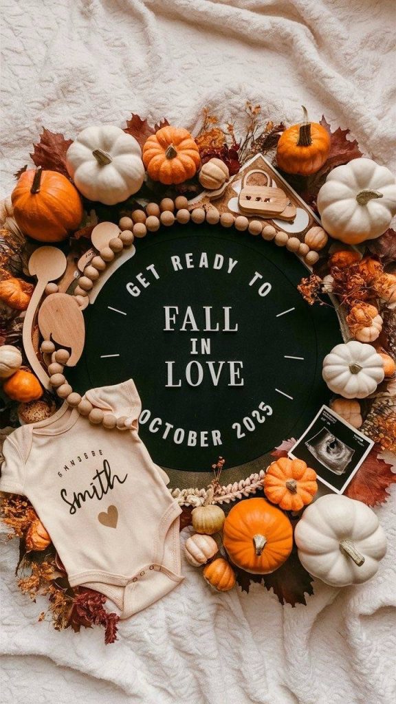 fall pregnancy announcements ideas