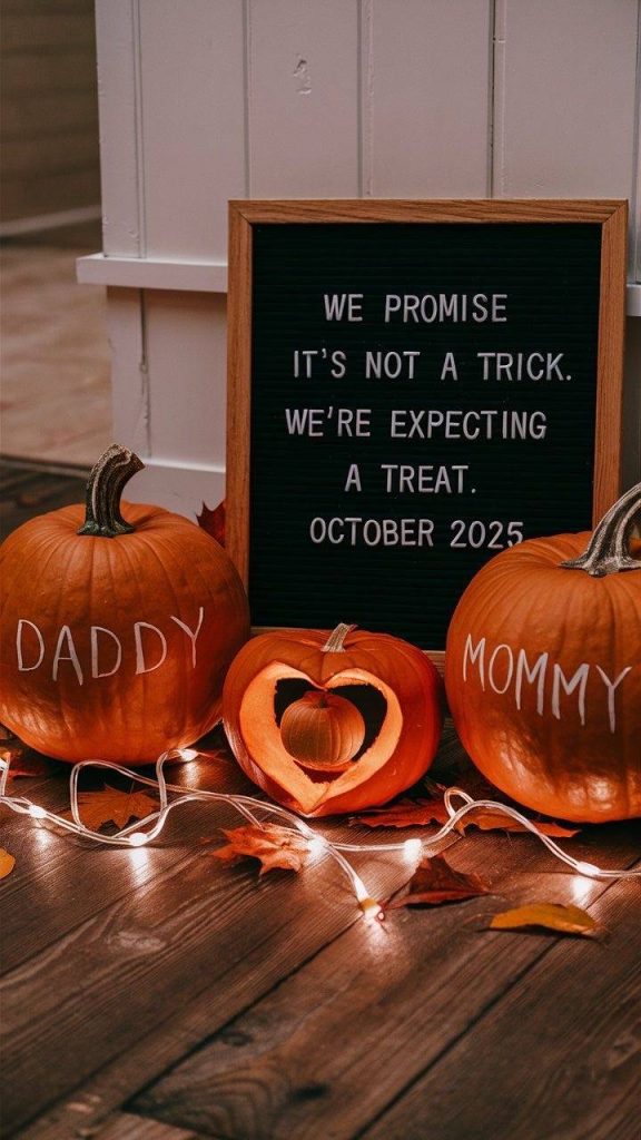fall pregnancy announcements ideas