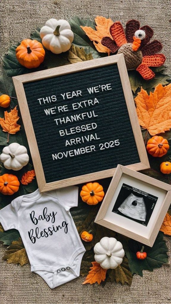 fall pregnancy announcements ideas