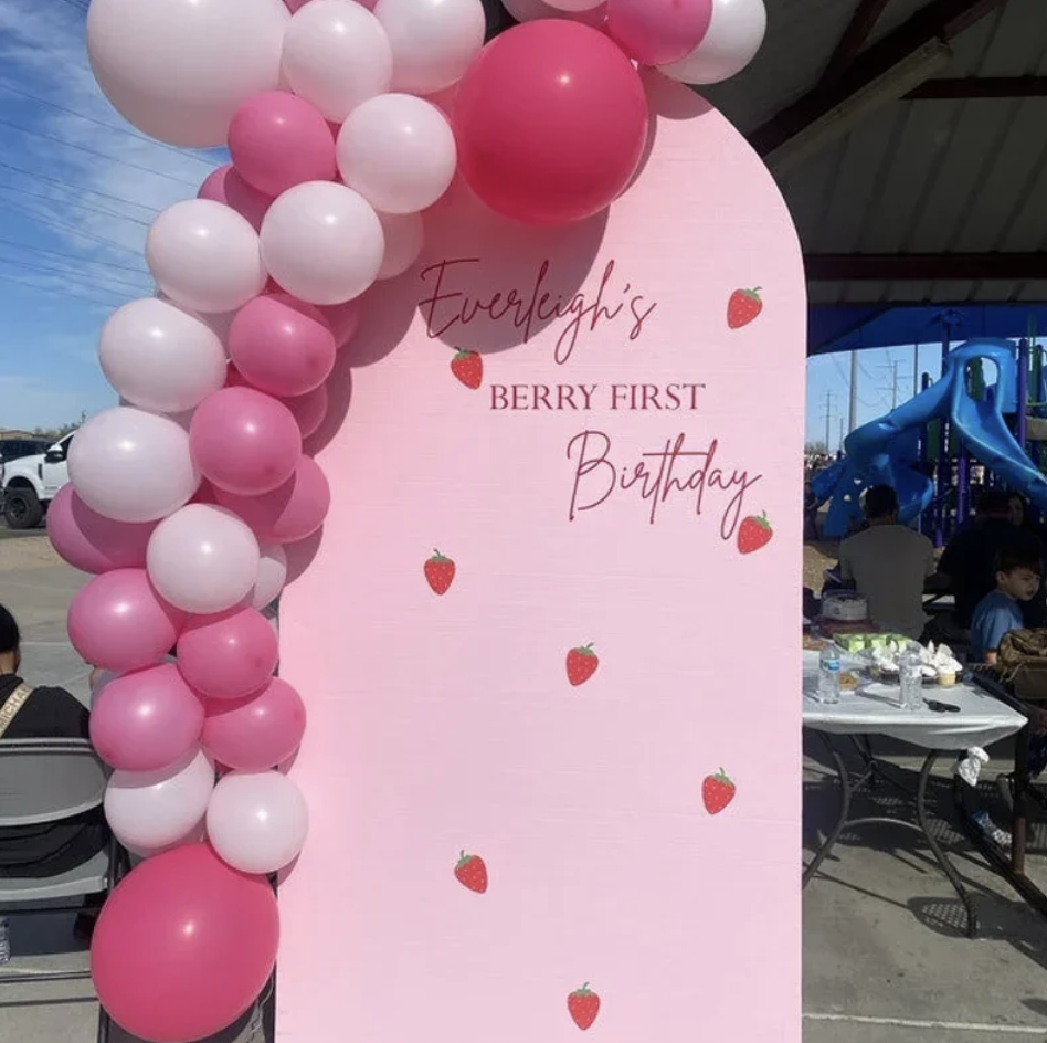 strawberry baby shower