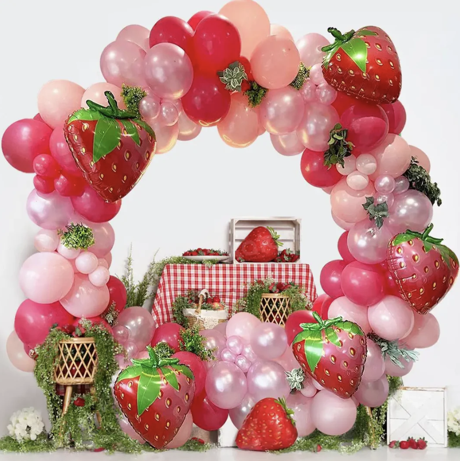 strawberry baby shower
