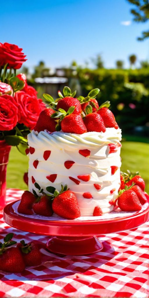 strawberry baby shower