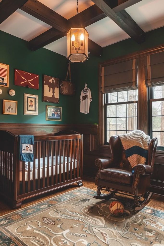 Ralph Lauren Inspired Nursery Decor