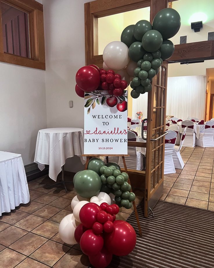 apple of our eye baby shower