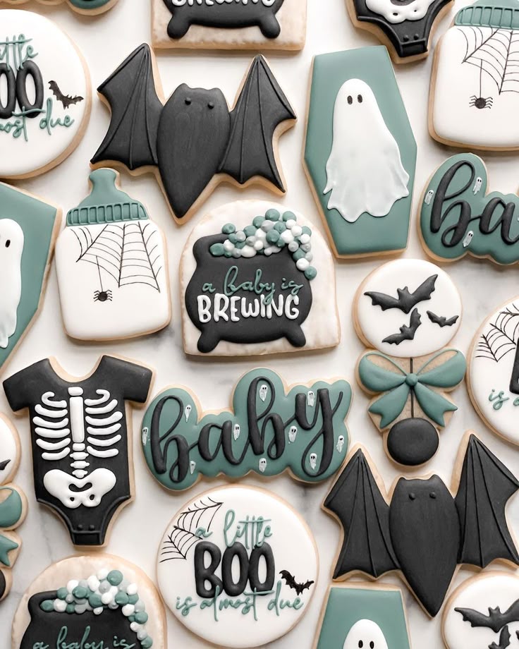 a baby is brewing baby shower a little boo on the way