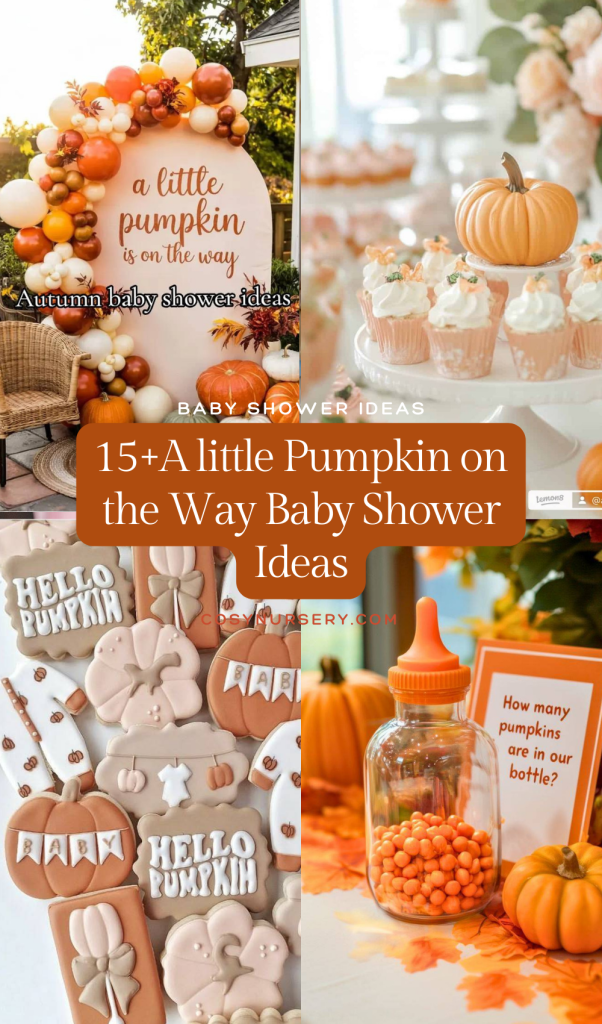 fall baby shower ideas