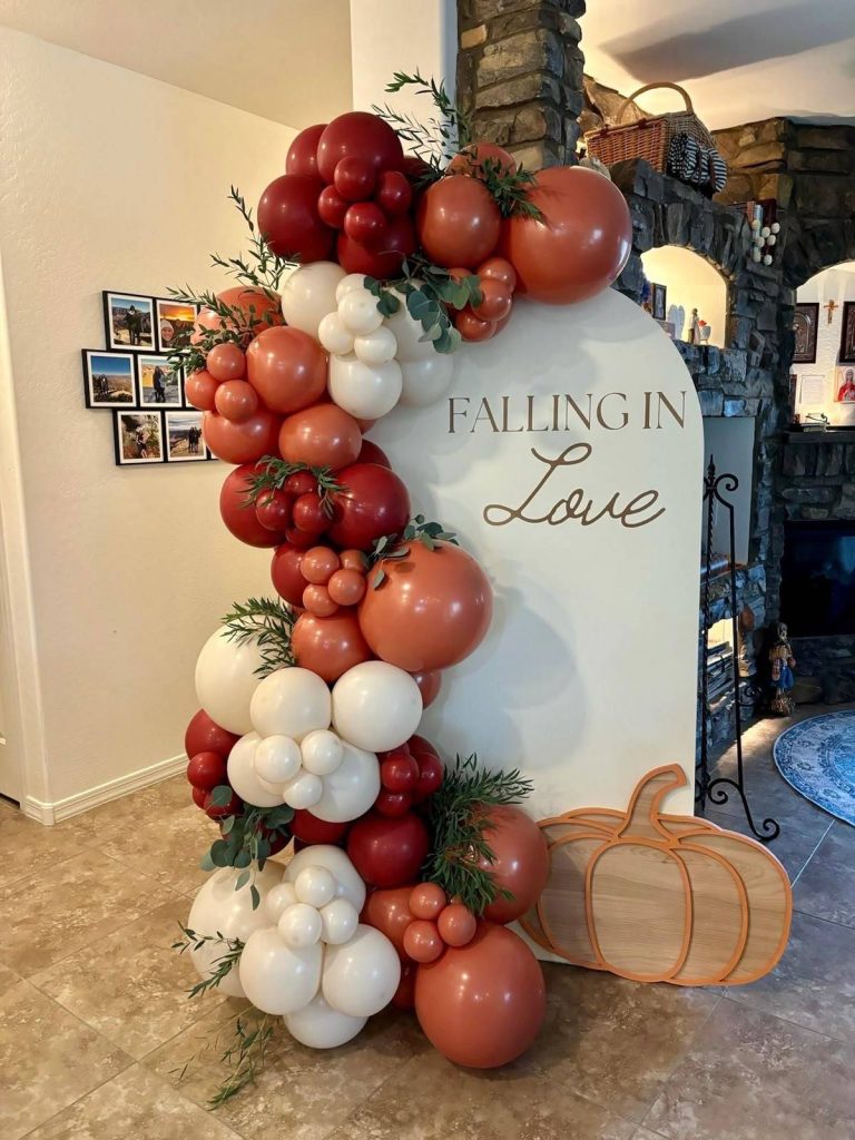 fall baby shower